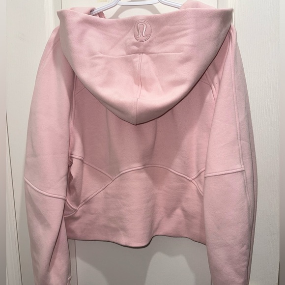 ‼️SOLD‼️ Lululemon Scuba Oversized Half-Zip Hoodie FLUSH PINK - Picture 4 of 5